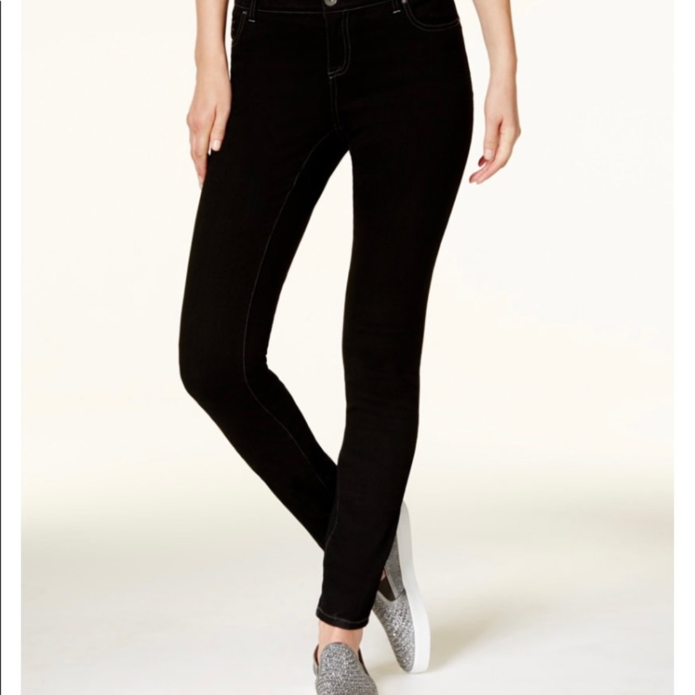 INC curvy fit black jeans sz 6 skinny